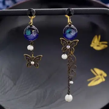 피아리 시미즈자카 유리관 교토의 네이비 나염 (Part2) M