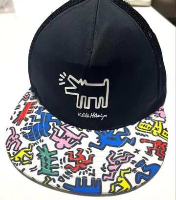 키스 해링 메쉬 캡 남녀 공용 56~58cm