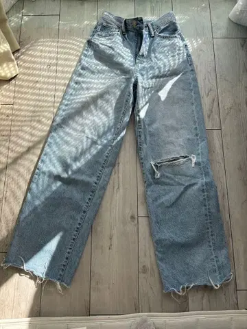 AZUL by MOUSSY 데미지 데님 팬츠 S