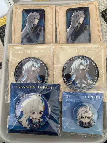 원신 누비예트 캔뱃지 묶음 판매