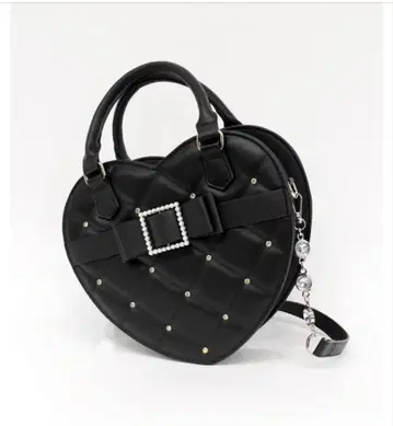 퀼팅 하트 숄더백