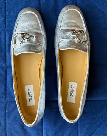 매킨토시 철학 링 비트 로퍼 실버 23.5cm 새상품