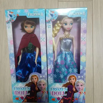 Disney Frozen II 안나와 엘사 인형 세트