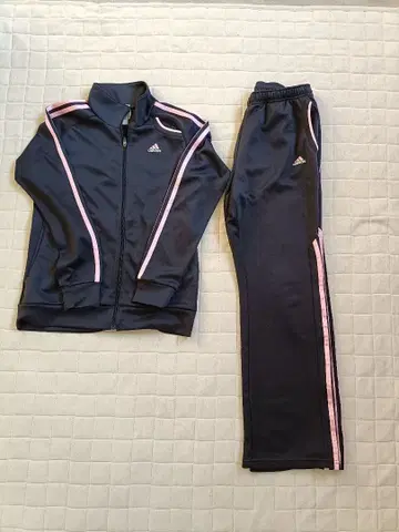 adidas CLIMALITE 저리 세트 다크 그레이 핑크