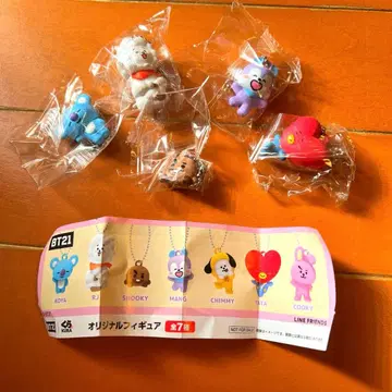 BT21 피규어 5종