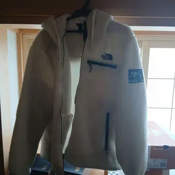 THE NORTH FACE 플리스 자켓 화이트