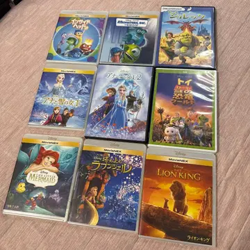 디즈니 픽사 애니메이션 DVD 세트 + 덤