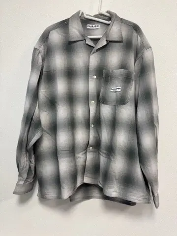 CALLUM 체크 셔츠 긴팔