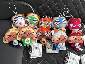 개구리 중사 케로로 봉제 인형 참 전 10종 세트