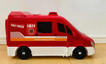 소방차 모바일 본부 트랙 레일 포함