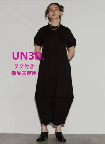 벌룬 하프 슬리브 컷 원피스 size36 정가 26,400엔