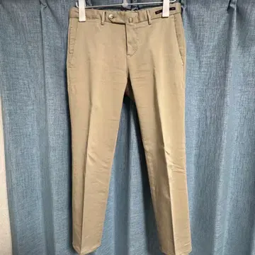 pt01 트래블러 코튼 슬랙스 베이지 슈퍼 슬림핏 44