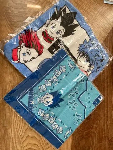 HUNTER x HUNTER 반다나, 핸드 타월 세트 점프 페스타