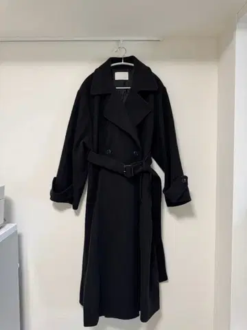 [ chico ] 오버 롱 코트 (벨트 포함)