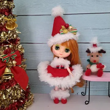미디 브라이스 아이시 인형 아웃핏 X'mas 코스튬