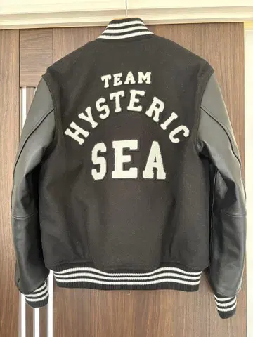 HYSTERIC GLAMOUR 바시티 자켓 블랙 M