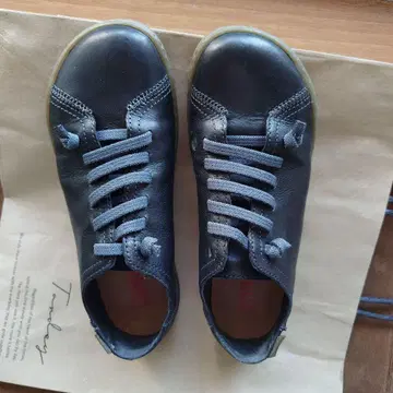 CAMPER 캠퍼 블랙 가죽 스니커즈