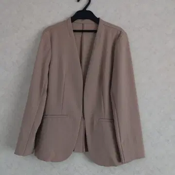 anysis 린넨 라이크 폴리에스테르 자켓