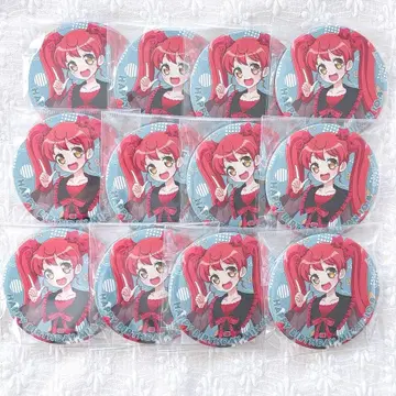 프리파라 시라타마 미캉 하피프리 베스트 텐 캔뱃지 12개 75mm