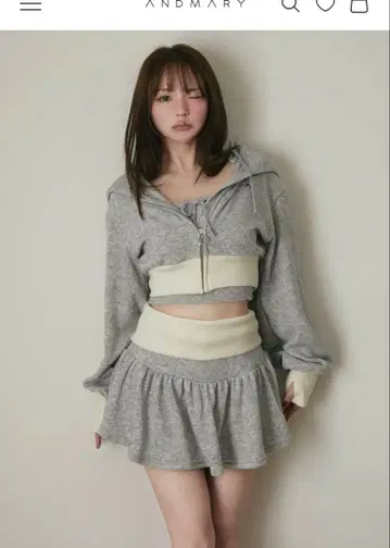 andmary Adelee hoodie set up