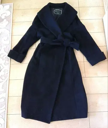 Diagram 롱 코트 블랙