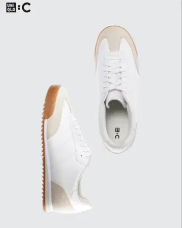 UNIQLO 유니클로C 스웨이드 콤비네이션 스니커즈 24.5cm