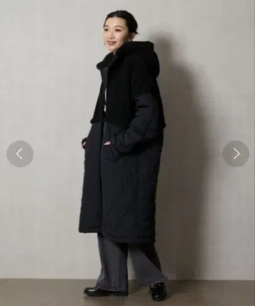 FREAK'S STORE WEB 한정판 보아 x 퀼팅 코트