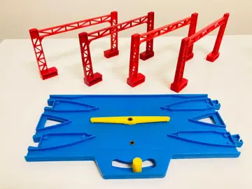 레어 프라레일 복선 포인트 레일 단종품 가선주 4개 포함