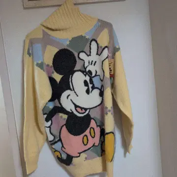 미사용 택 포함 ERNY 미키 스웨터