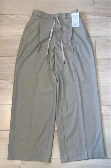 [ 미사용 새상품 ] BEAUTY&YOUTH 와이드 팬츠 베이지 S