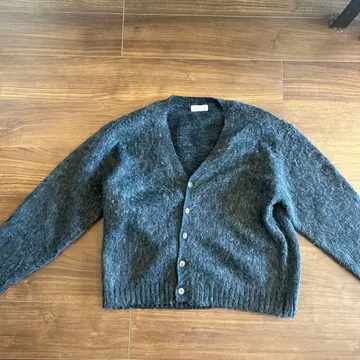 UNION 다크 그레이 가디건