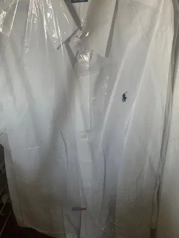 랄프 로렌 버튼 다운 셔츠 화이트