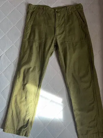 orSlow 오어슬로우 슬림핏 패티그 팬츠 XL