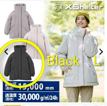 워크맨 엑스쉘터 여성용 방수 웜 아우터 블랙 L