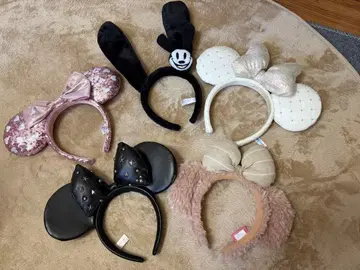 디즈니 캐릭터 머리띠 5세트