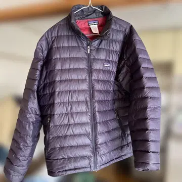 patagonia 남성용 M 다운 자켓 보라색 나노 퍼프