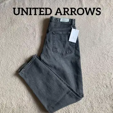 UNITED ARROWS 블랙 데님 팬츠 S 사이즈