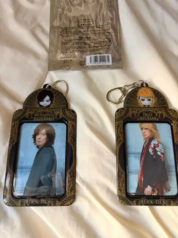 BUCK-TICK 이마이 히사시/호시노 히데히코 랜덤 트레이딩 카드 키링