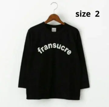 a piece of Library 7부 소매 티셔츠 블랙 L