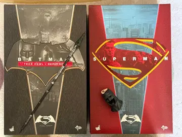 핫토이즈 배트맨 슈퍼맨 액션 피규어 세트