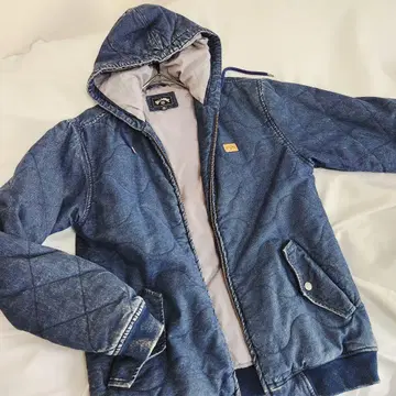 BILLABONG/데님 퀼팅 자켓/M