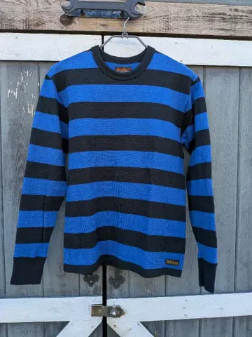 IRON HEART 헤비 웨이트 보더 롱 T셔츠