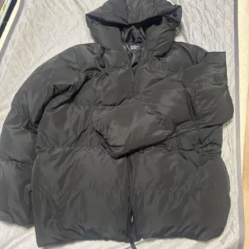 AZUL BY MOUSSY 후드 부착 다운 자켓 L 블랙