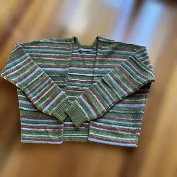 INHERIT 스트라이프 니트 가디건