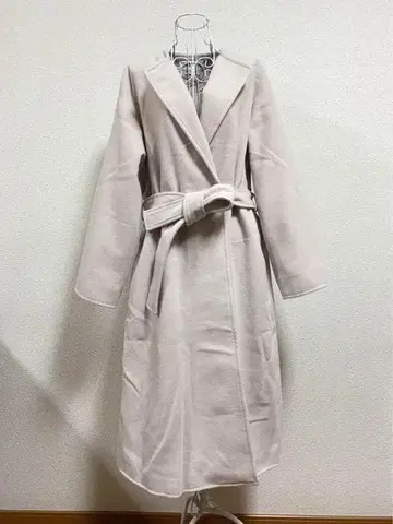 [ 즉시 배송 ] SNIDEL 스나이델 가운 코트 롱 코트 핑크 F