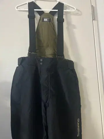 SHIMANO 방수 서스펜더 팬츠