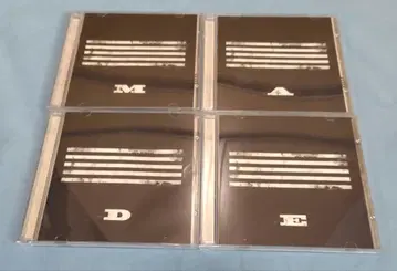 BIGBANG MADE 시리즈 (BLACK) CD 4장 세트