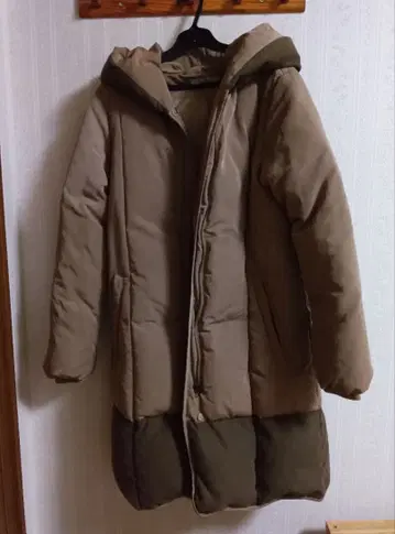 Sonny Label 후드 부착 롱 다운 자켓