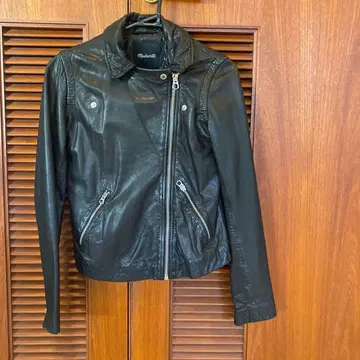 가죽 라이더 자켓 블랙