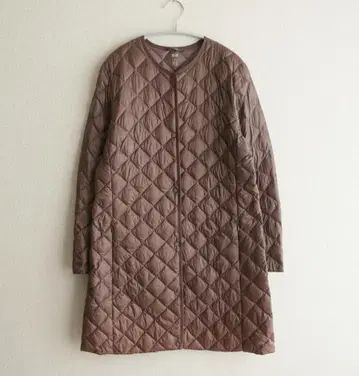 UNIQLO 울트라 라이트 다운 컴팩트 코트 노카라 다운 코트